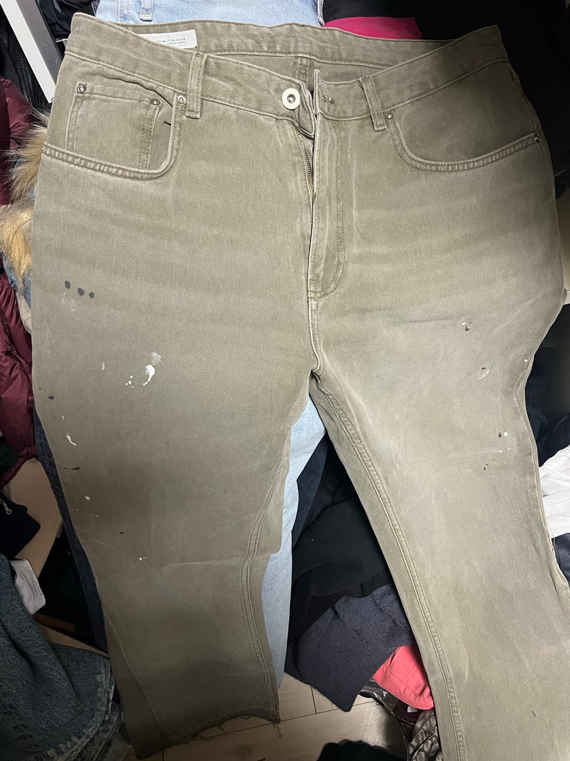 자라 플레어데님 44(허리34) 상품이미지5