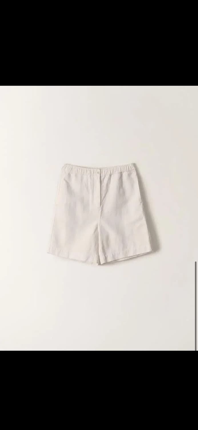 낫띵리튼 Pale Linen Banding Pants - White 상품이미지4