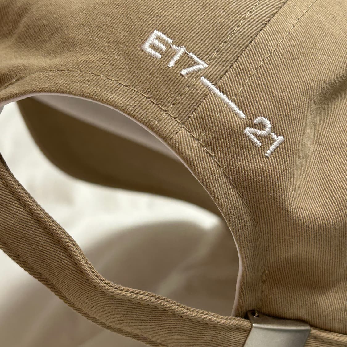 emis 볼캡 베이지 새상품 상품이미지2