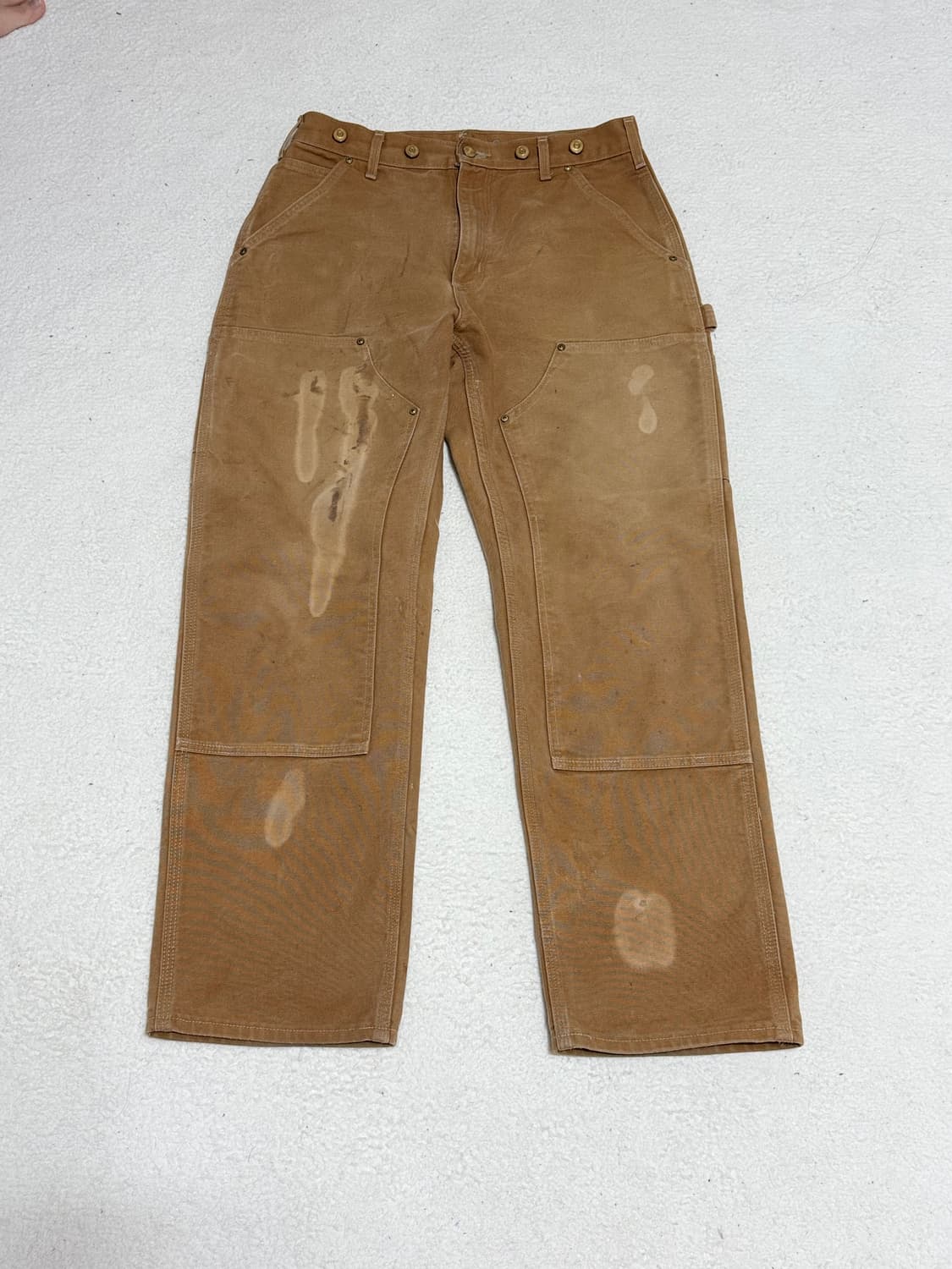 칼하트 2knee B01 BRN made in usa 상품이미지1