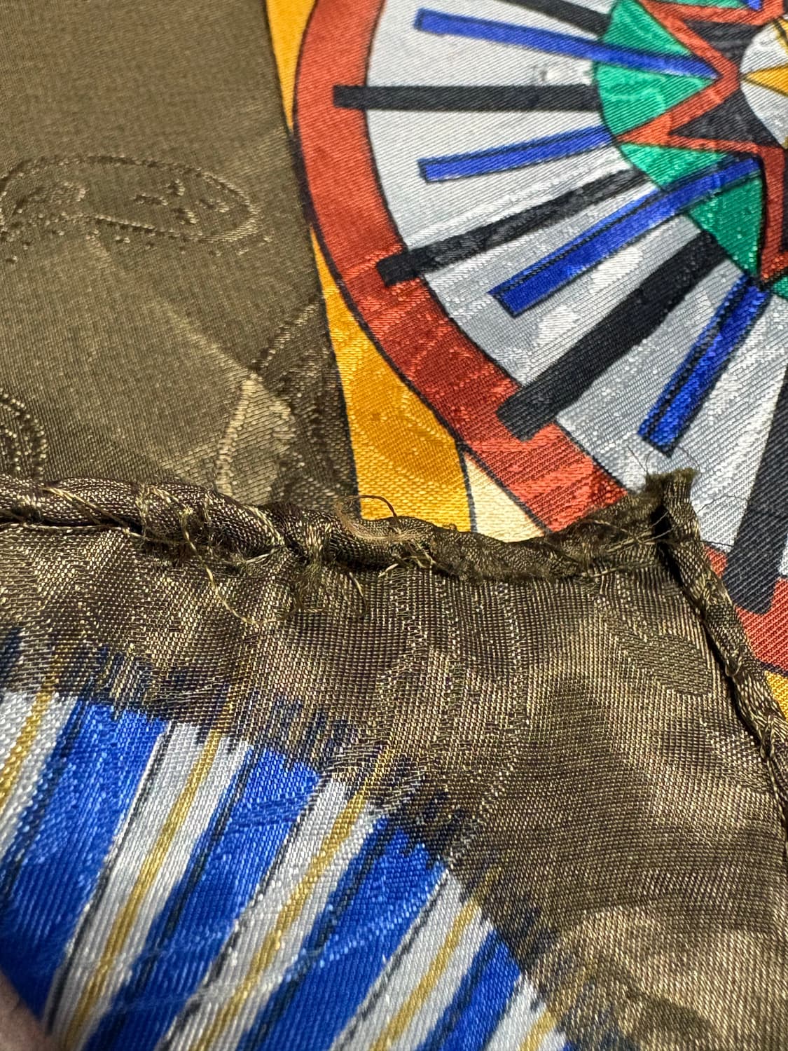 [정품/자카드] 에르메스 푀 다르티피스 실크 스카프 90 상품이미지3