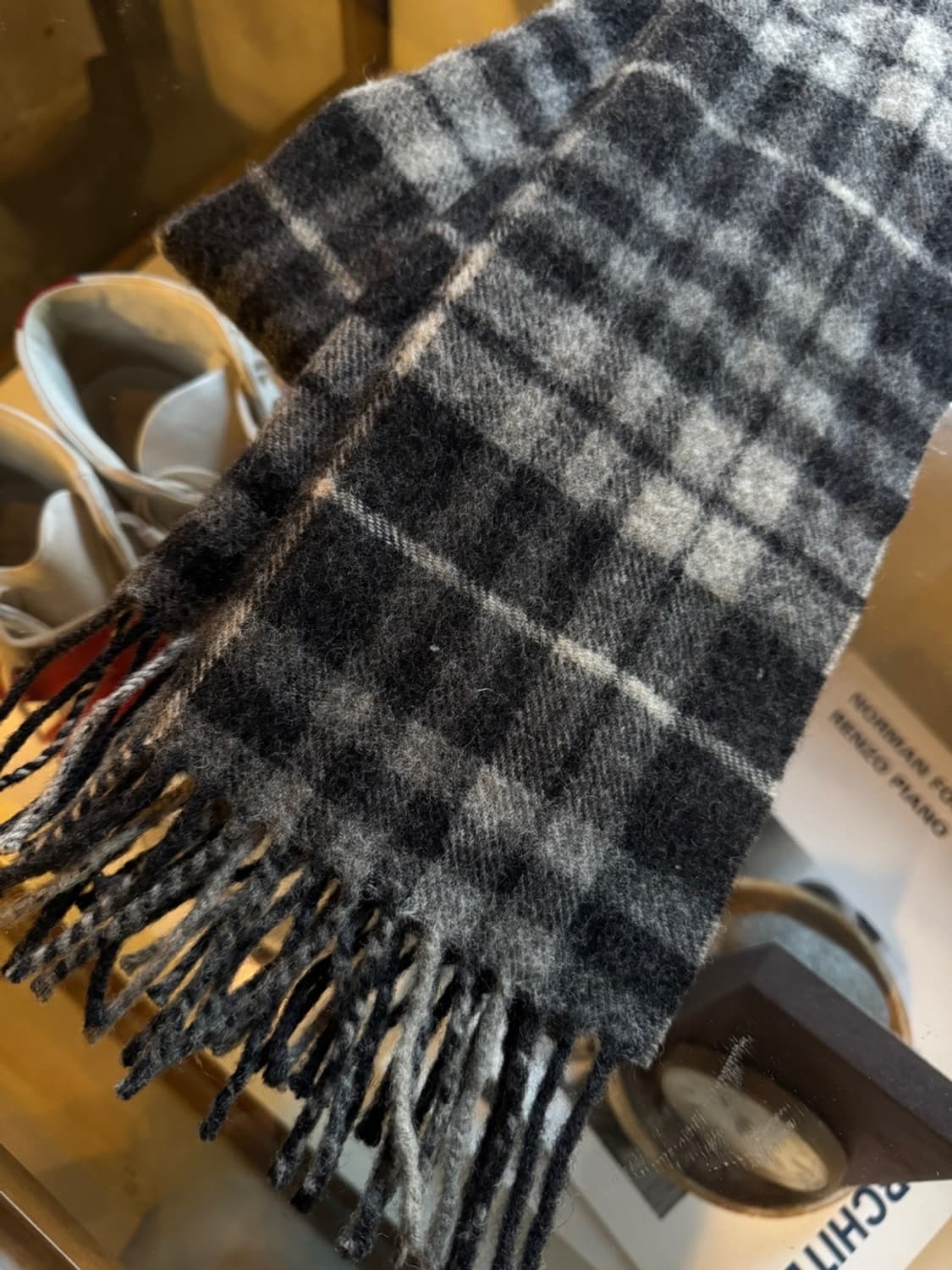 아쿠아스큐텀 캐시미어 머플러  상품이미지4