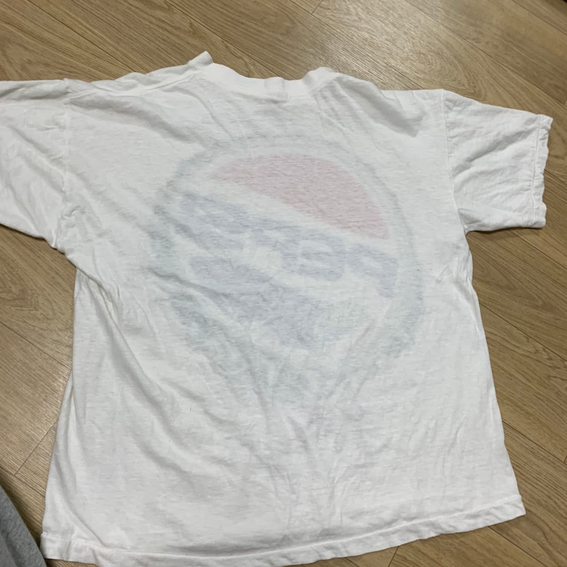 Pepsi 펩시 빈티지 싱글스티치 크롭 반팔 상품이미지2