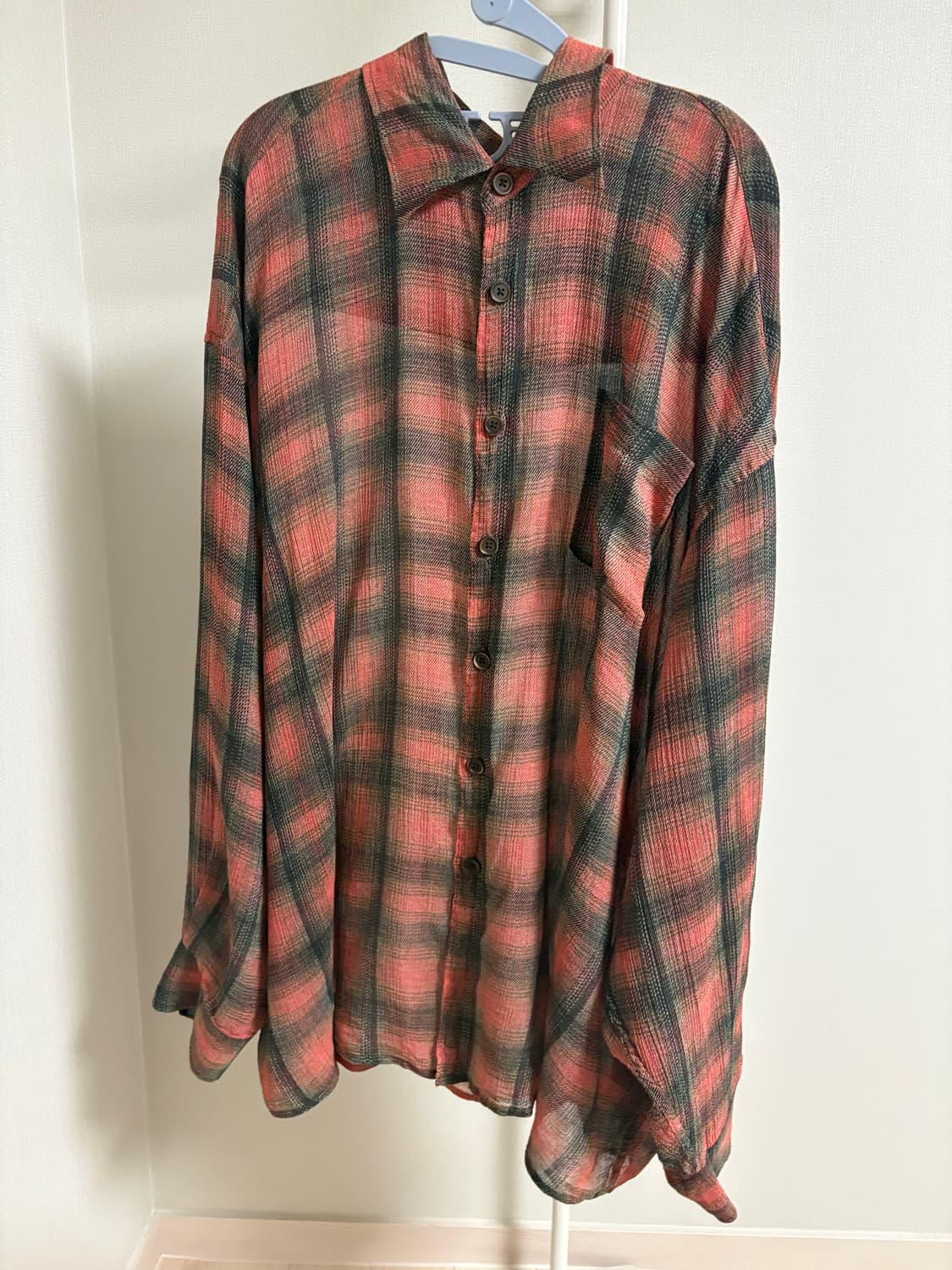 아워레가시 버로우드 체크 셔츠 50 상품이미지1