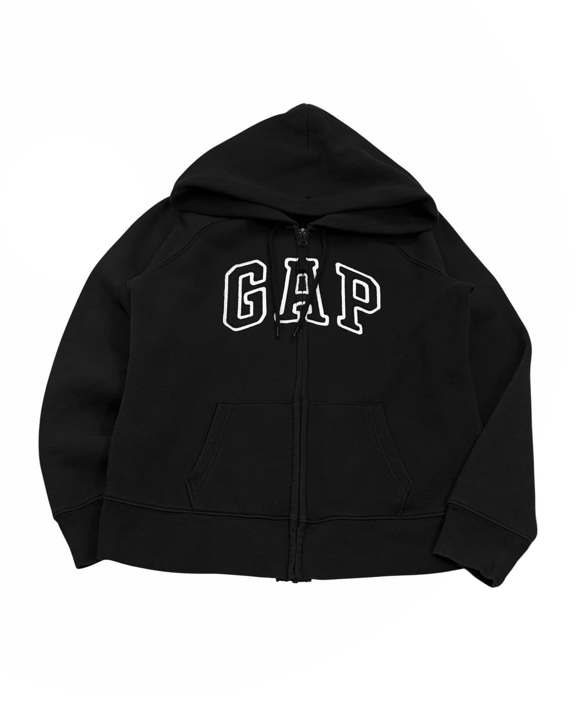  갭 GAP 빅로고 후드집업 블랙 상품이미지1