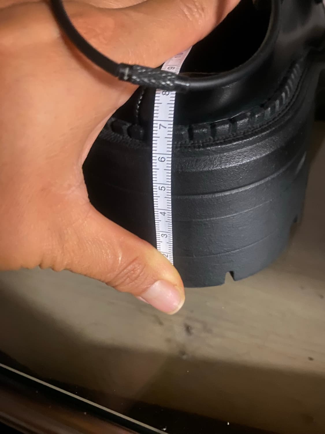 자라 남성 버클 레더 로퍼 구두 클로그 블로퍼 6cm 270 상품이미지3