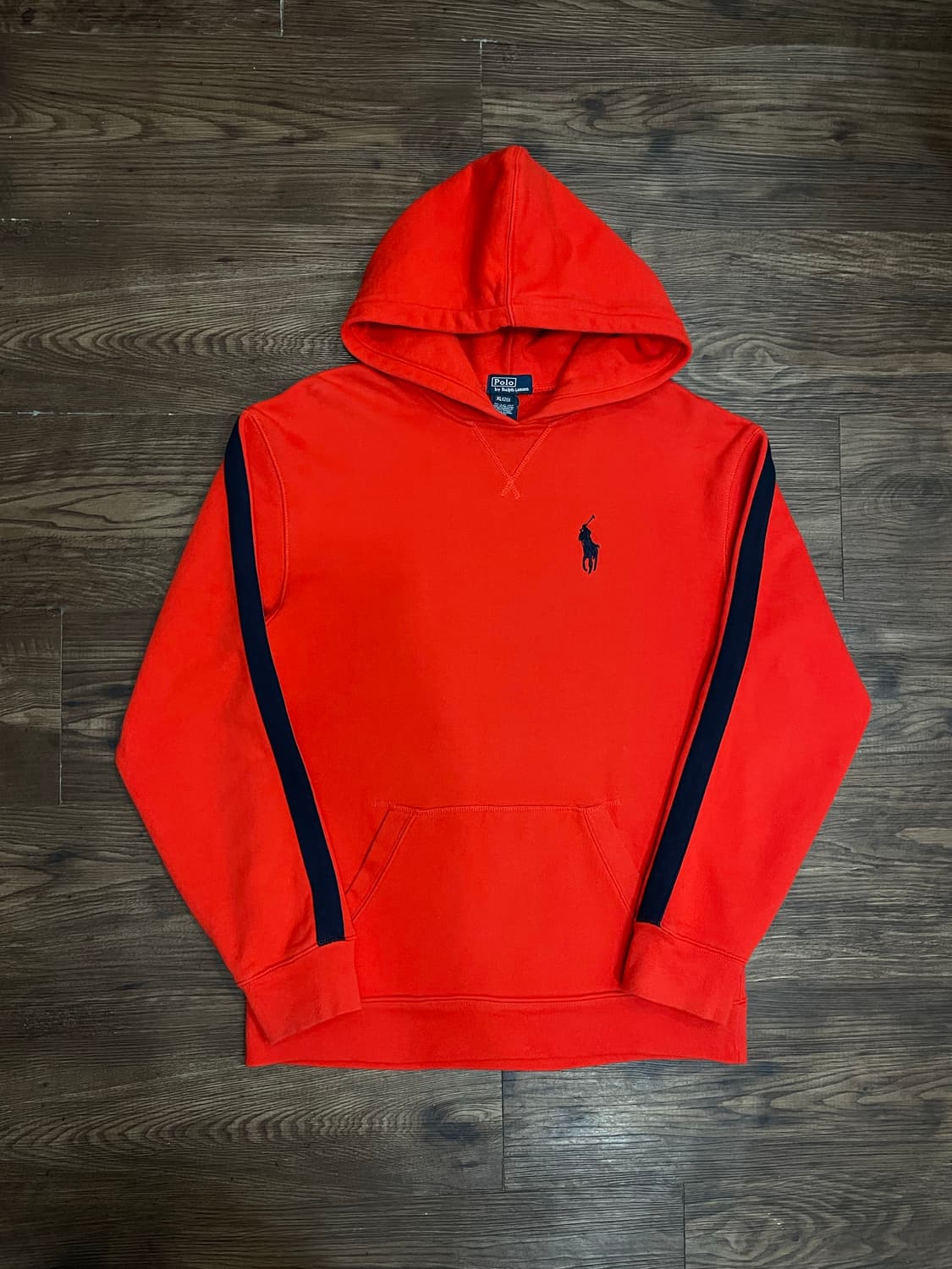 폴로 랄프로렌 빅포니 후드티 레드 상품이미지1