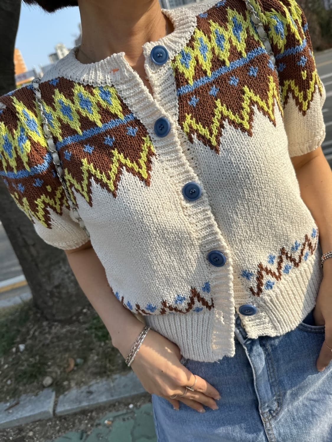 tara by motion 타라바이모션 크로셰 니트가디건 상품이미지10