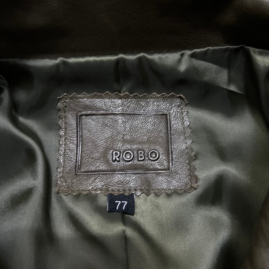 로보 여성 램스킨 하이넥 롱 천연 양가죽자켓 [카키브라운] 77 상품이미지4