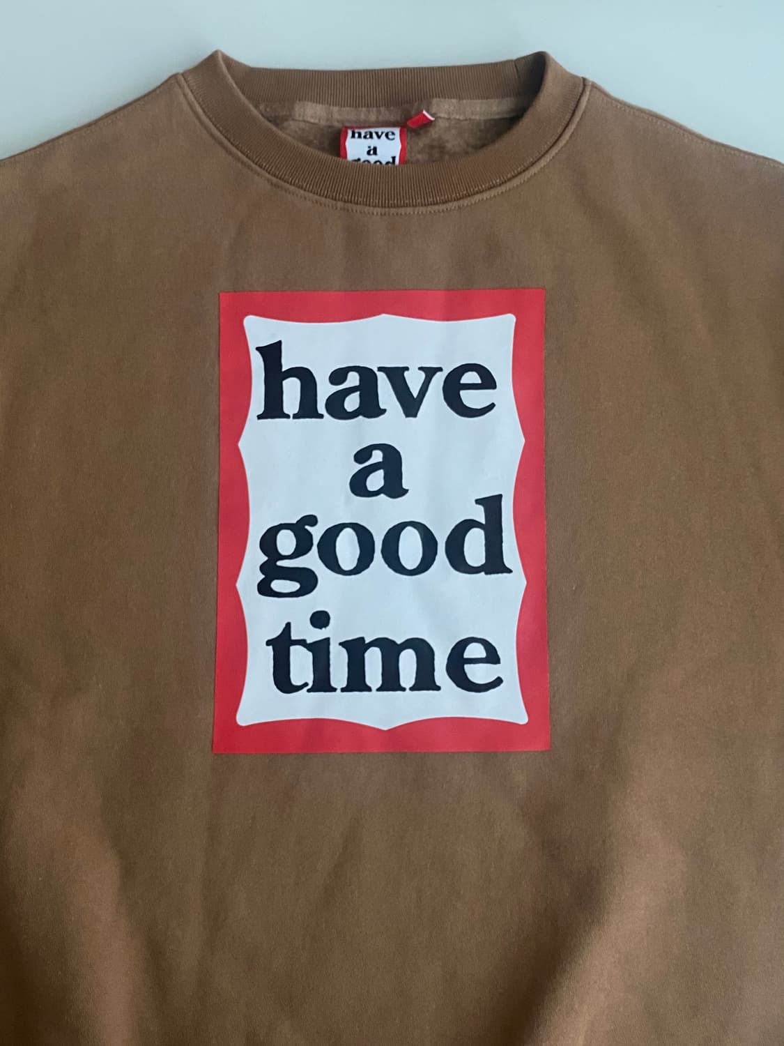 해브어굿타임 맨투맨 상품이미지2