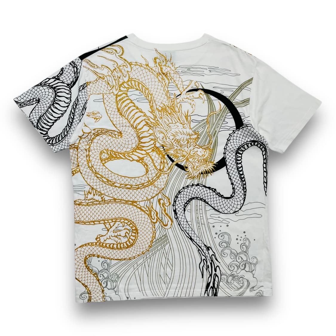 DURANTE Oriental Gold Dragon T-Shirt 상품이미지4