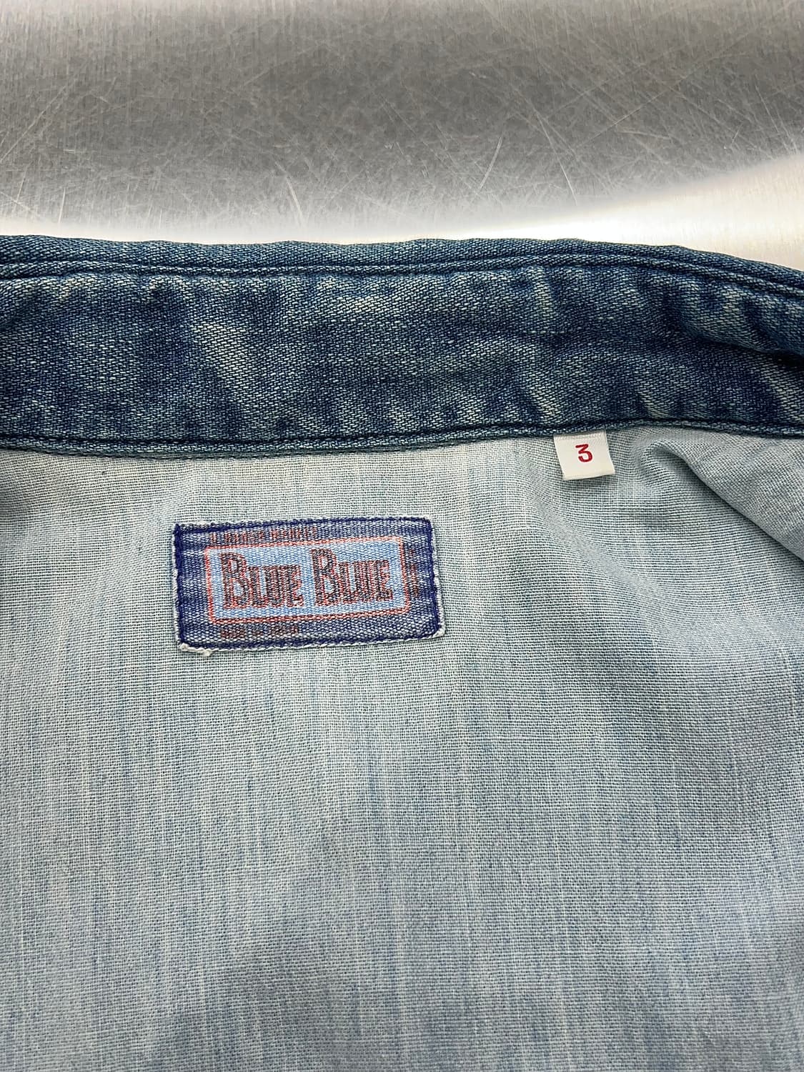 블루 블루 재팬 스냅 맥 파이 데님 웨스턴 셔츠 상품이미지7