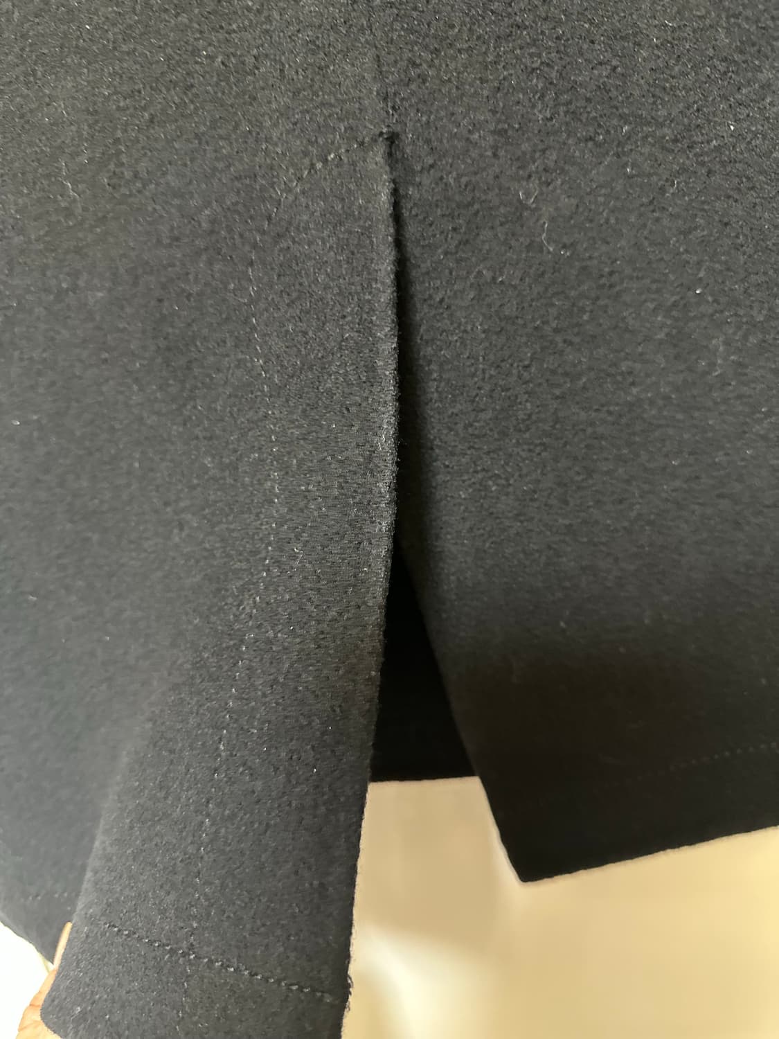 한섬시스템 캐시미어울블랙 더블 버튼 자켓 상품이미지7