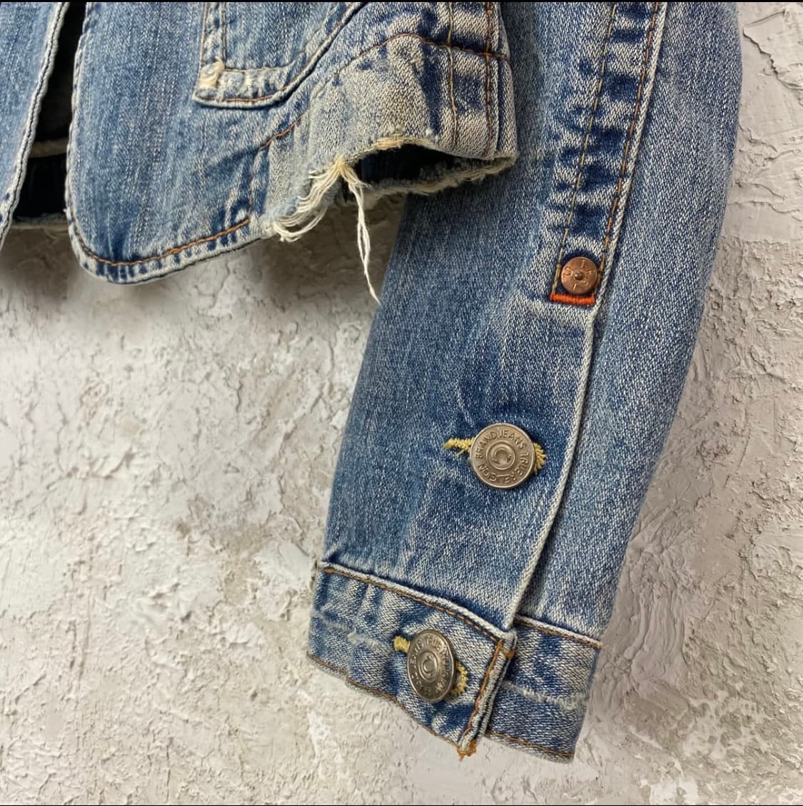 트루 릴리젼 데님 자켓 상품이미지3