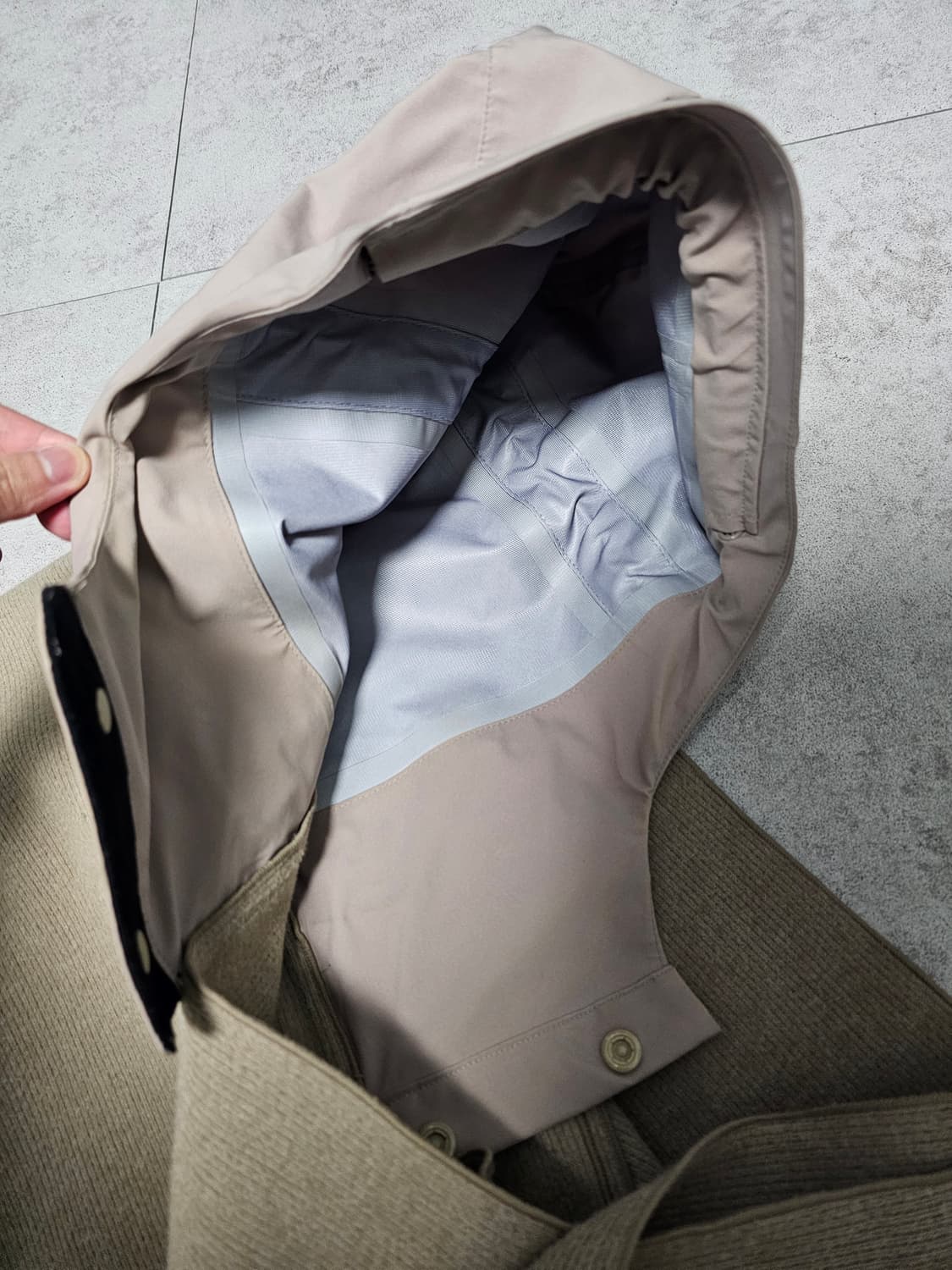 Xlim 후드 머플러 상품이미지6