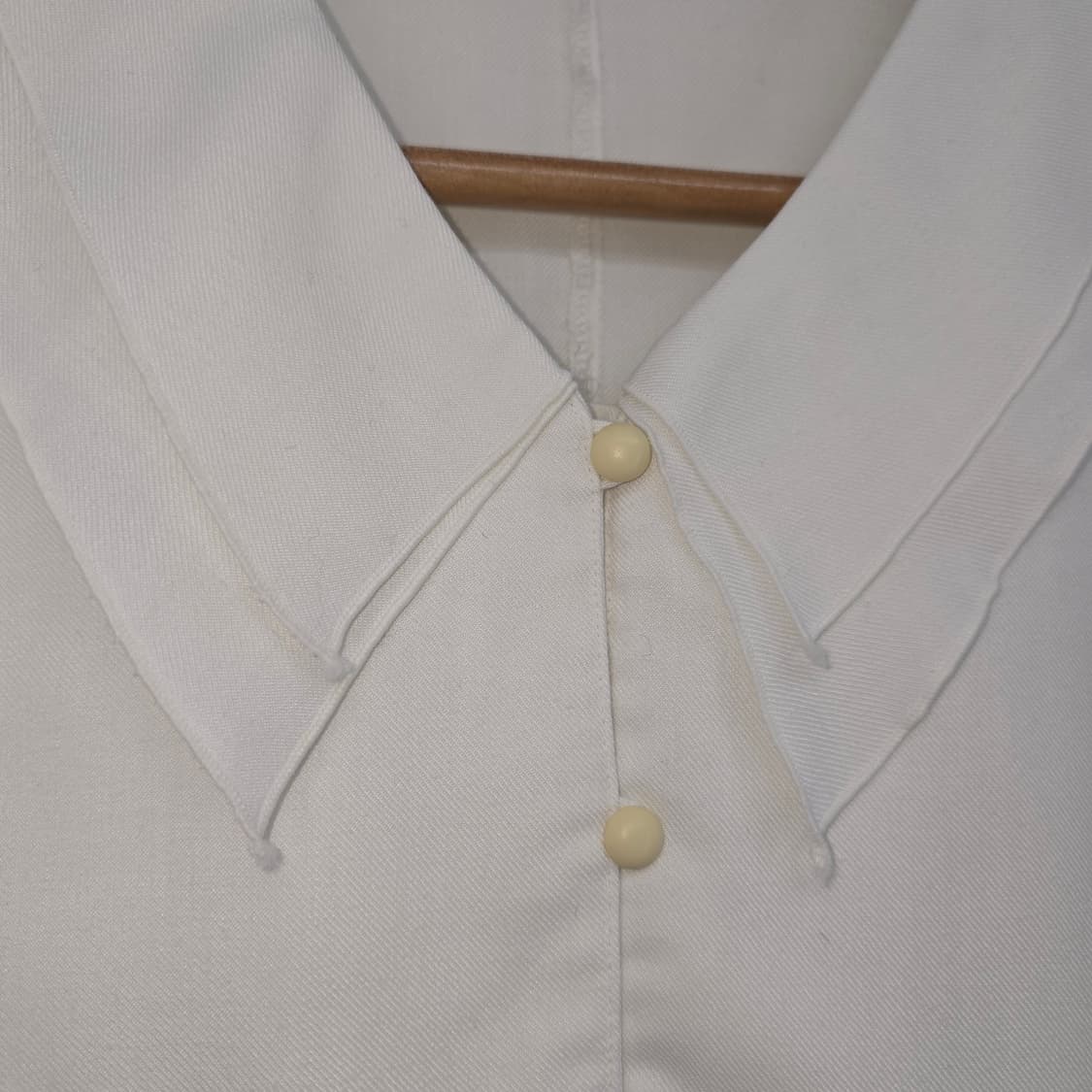 일본 빈티지 발민 여성 블라우스 아이보리 상품이미지3