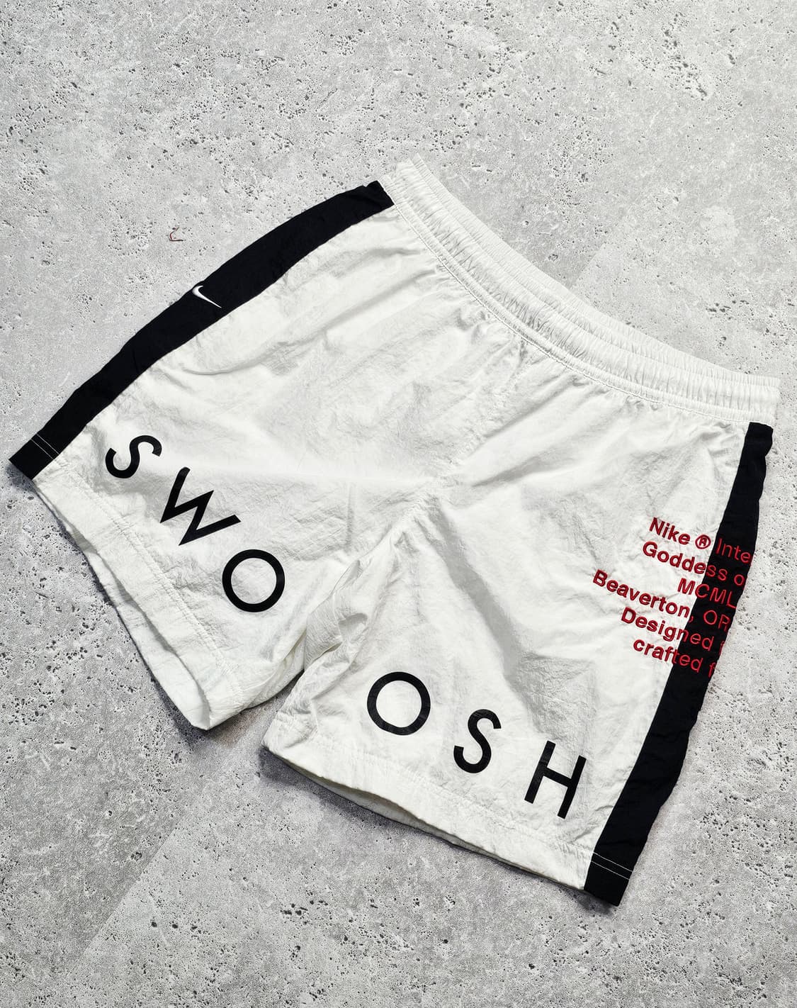 나이키 신형 더블스우시 트랙팬츠 바람막이 반 바지 상품이미지2