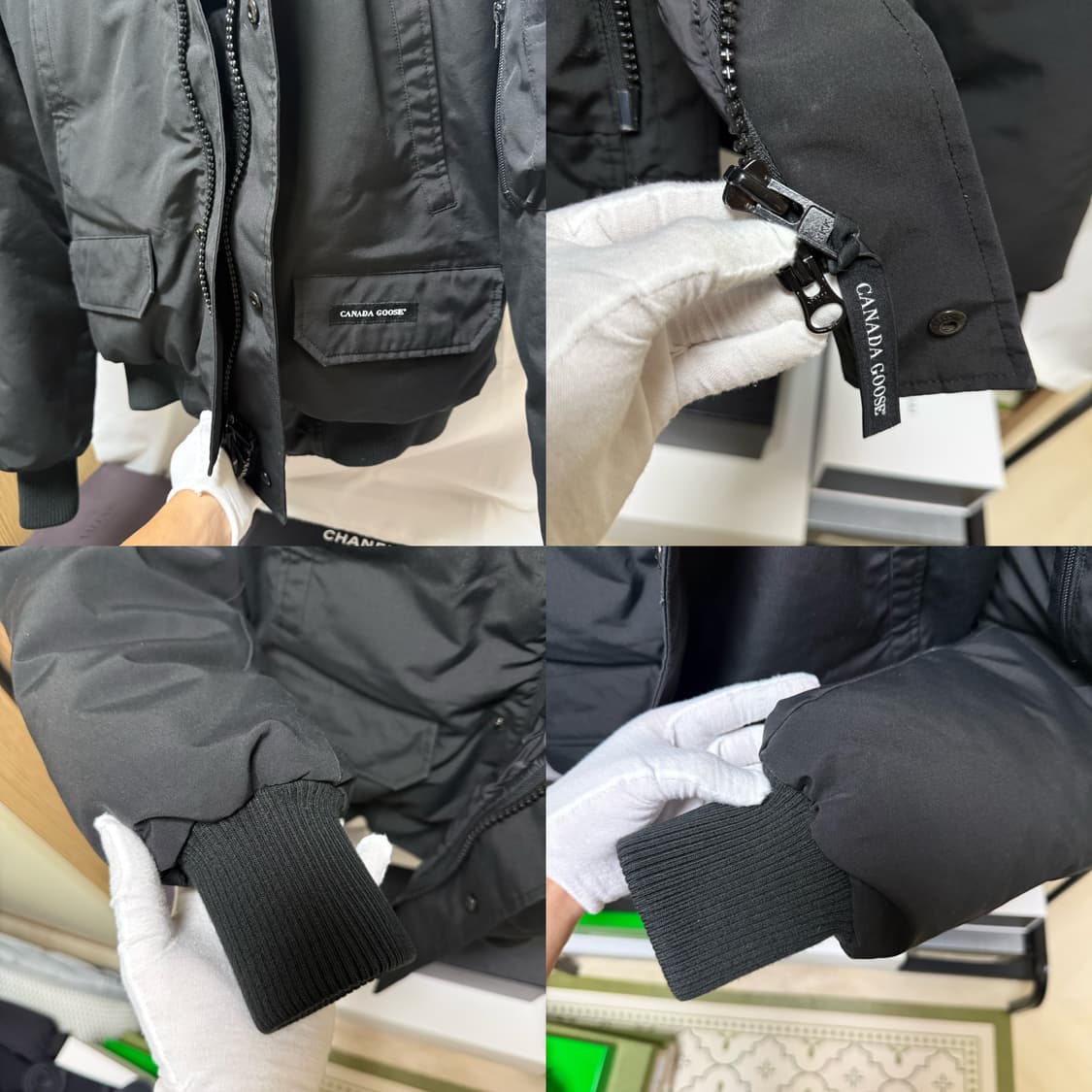 캐나다구스 칠리왁 봄버 패딩 자켓 블랙 상품이미지6