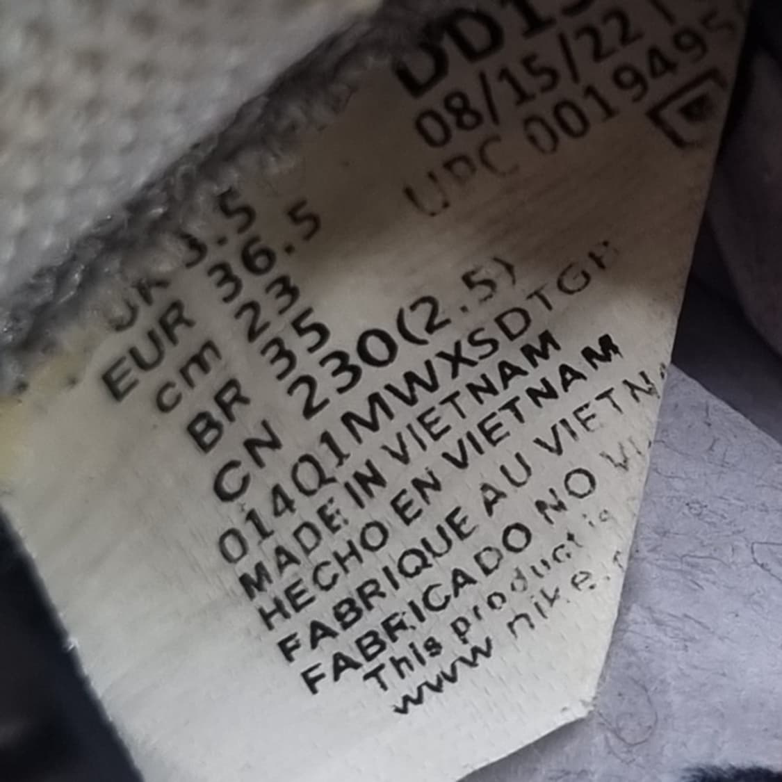 나이키 덩크 로우 그레이 운동화 230 상품이미지6