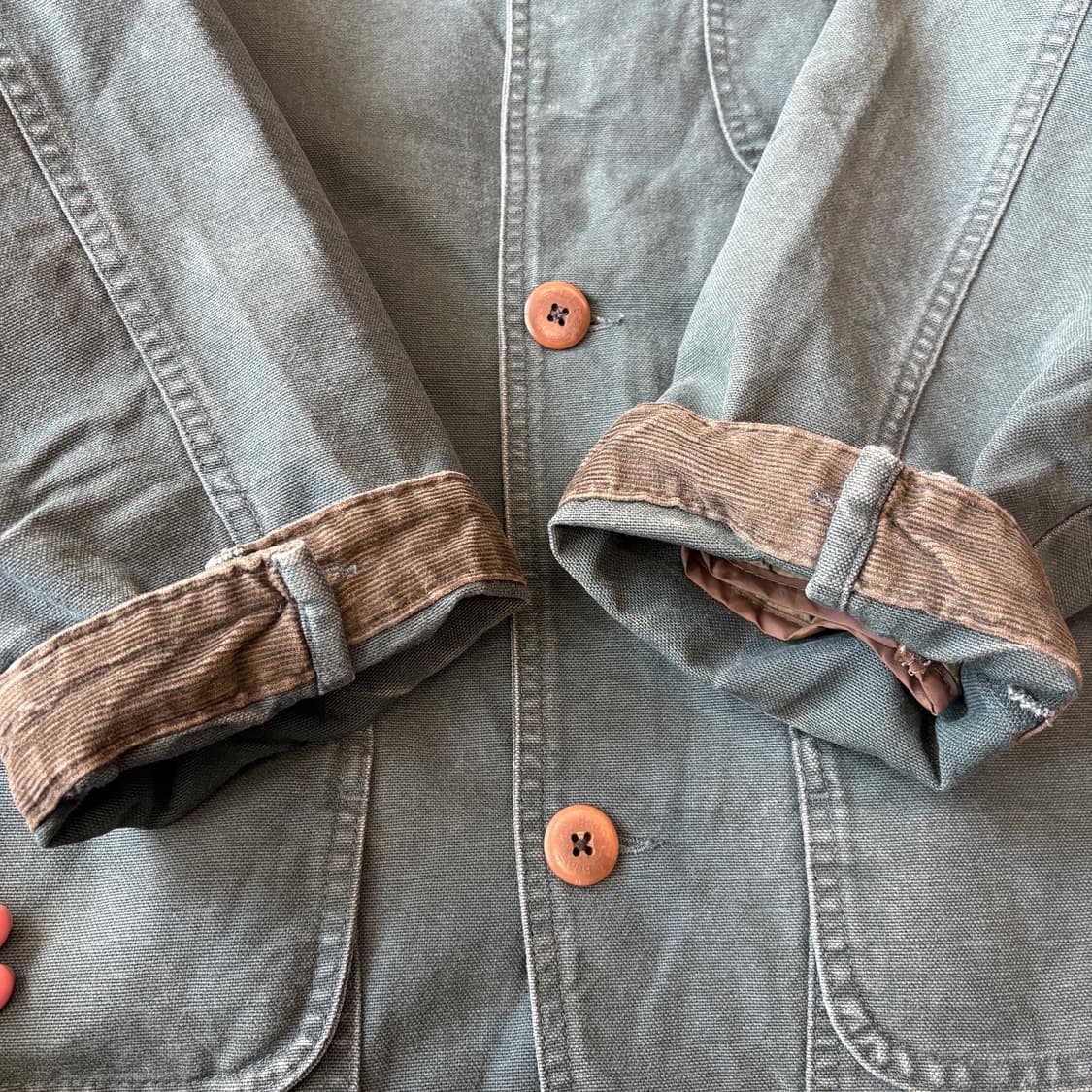 90s L.L.bean 엘엘빈 카키 헌팅 자켓 상품이미지6