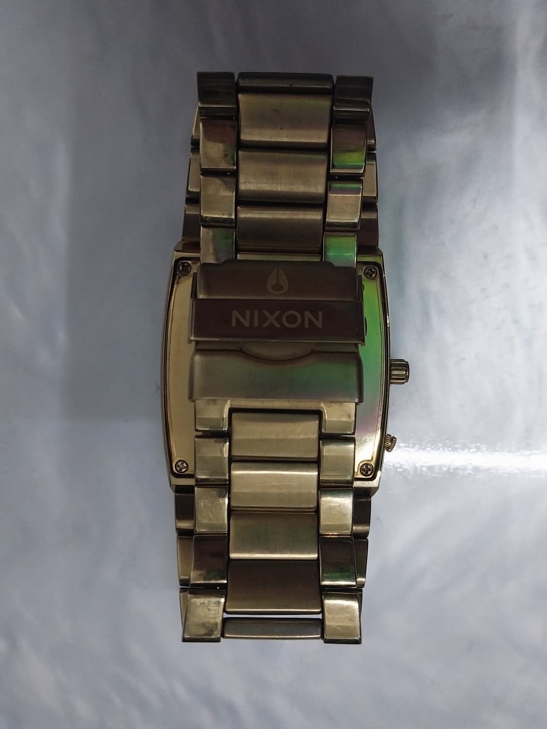 닉슨 뱅크스 골드메탈 쿼츠시계 상품이미지3