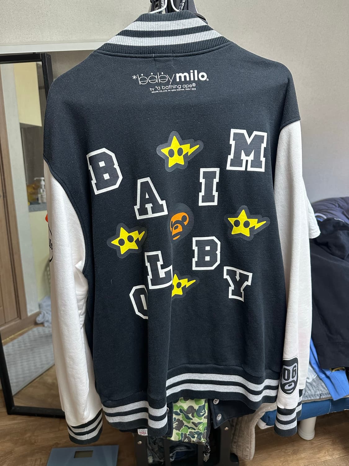 급처) Baby Milo 바시티 자켓 M 정품 상품이미지1