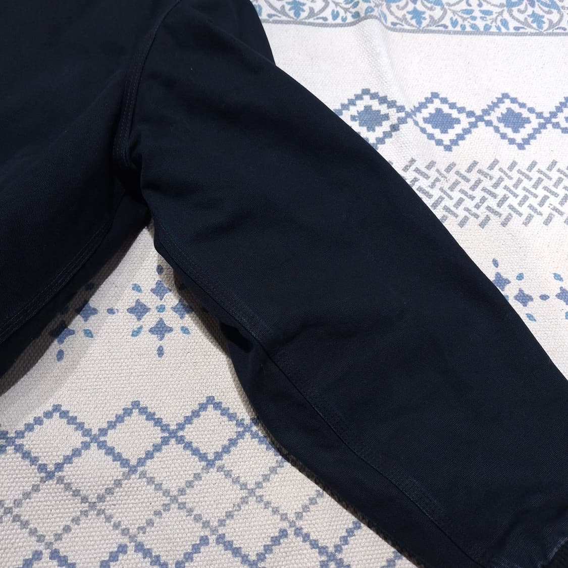 칼하트 J140 피그먼트블랙 덕캔버스 이너퀼팅 액티브자켓 후드집업 상품이미지7