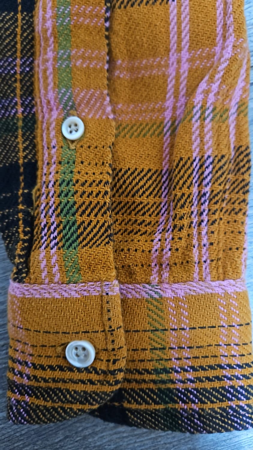 리바이스 LVC 1950's 숏혼 플란넬 셔츠 피넛 멀티 S 상품이미지9