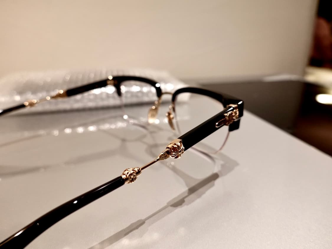 크롬하츠 에바질리스트 블랙/골드 안경 상품이미지8