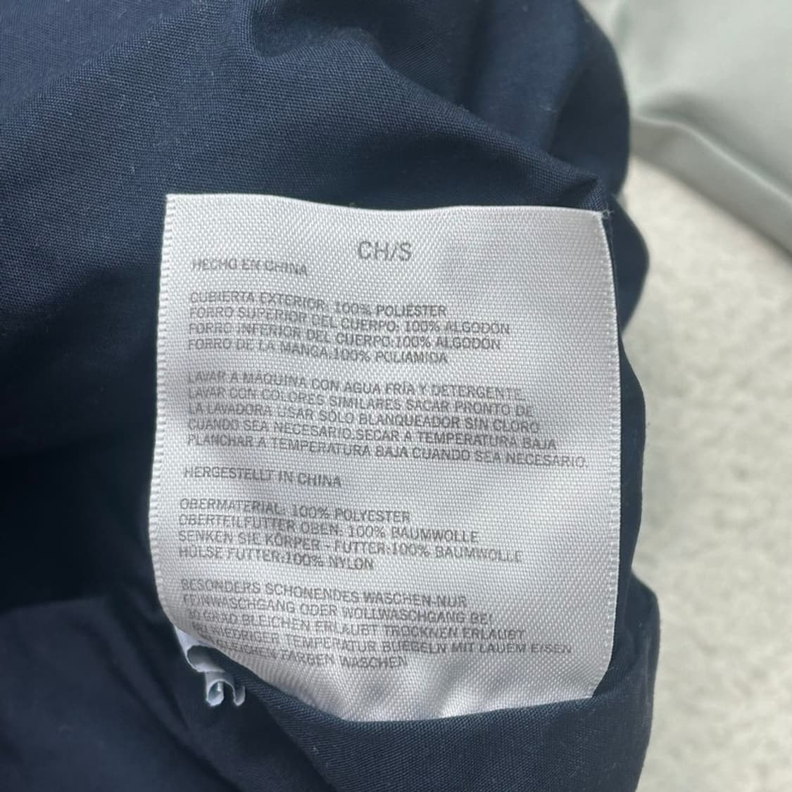 노디카 올드스쿨 오버핏 블루종 재킷 S 상품이미지8