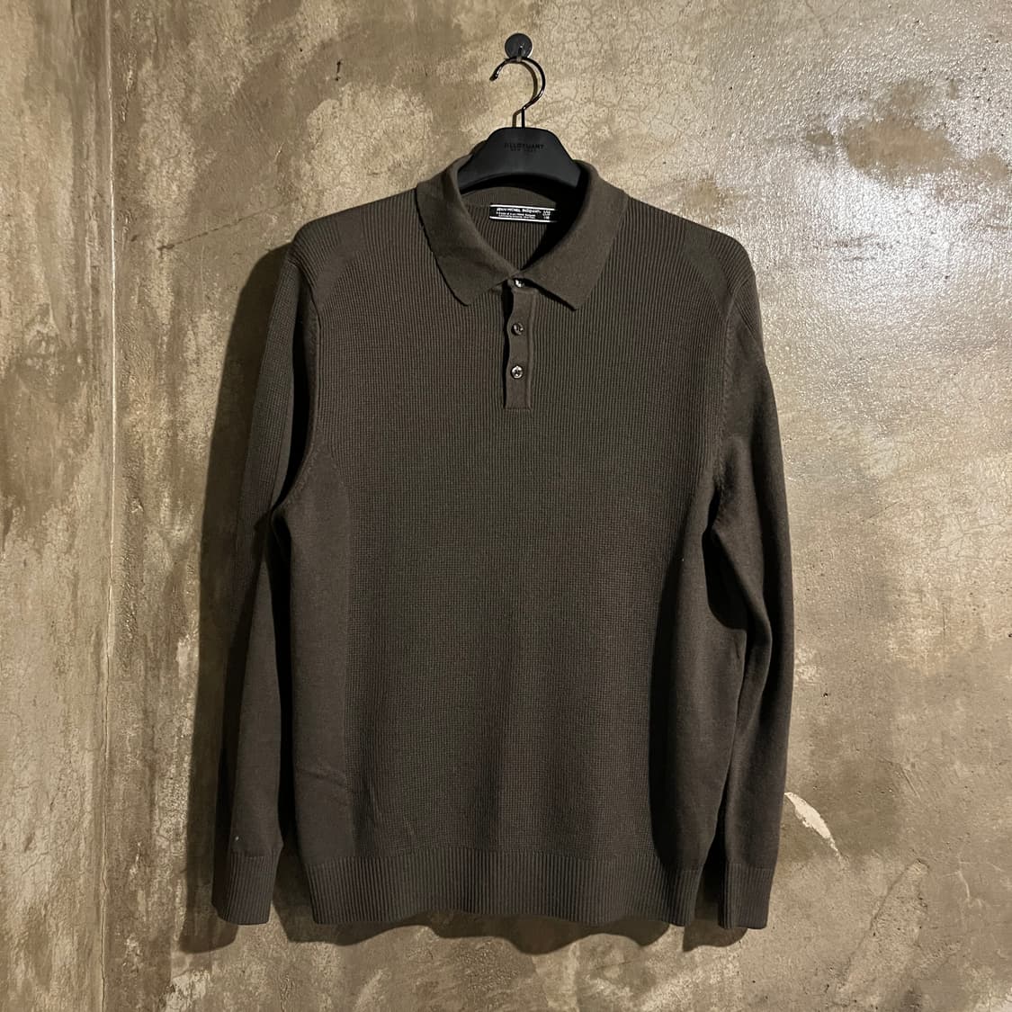 쟝미쉘바스키아 카라넥 니트 상품이미지1