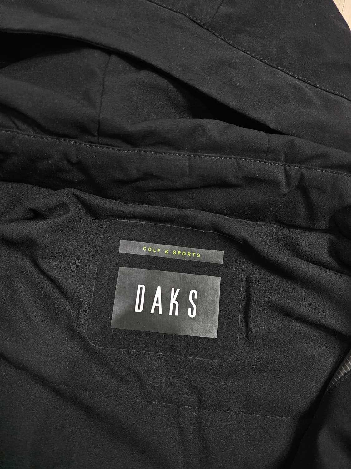 ​[95] 닥스 골프 3M 신슐레이트 기능성 후드 자켓 블랙 상품이미지5