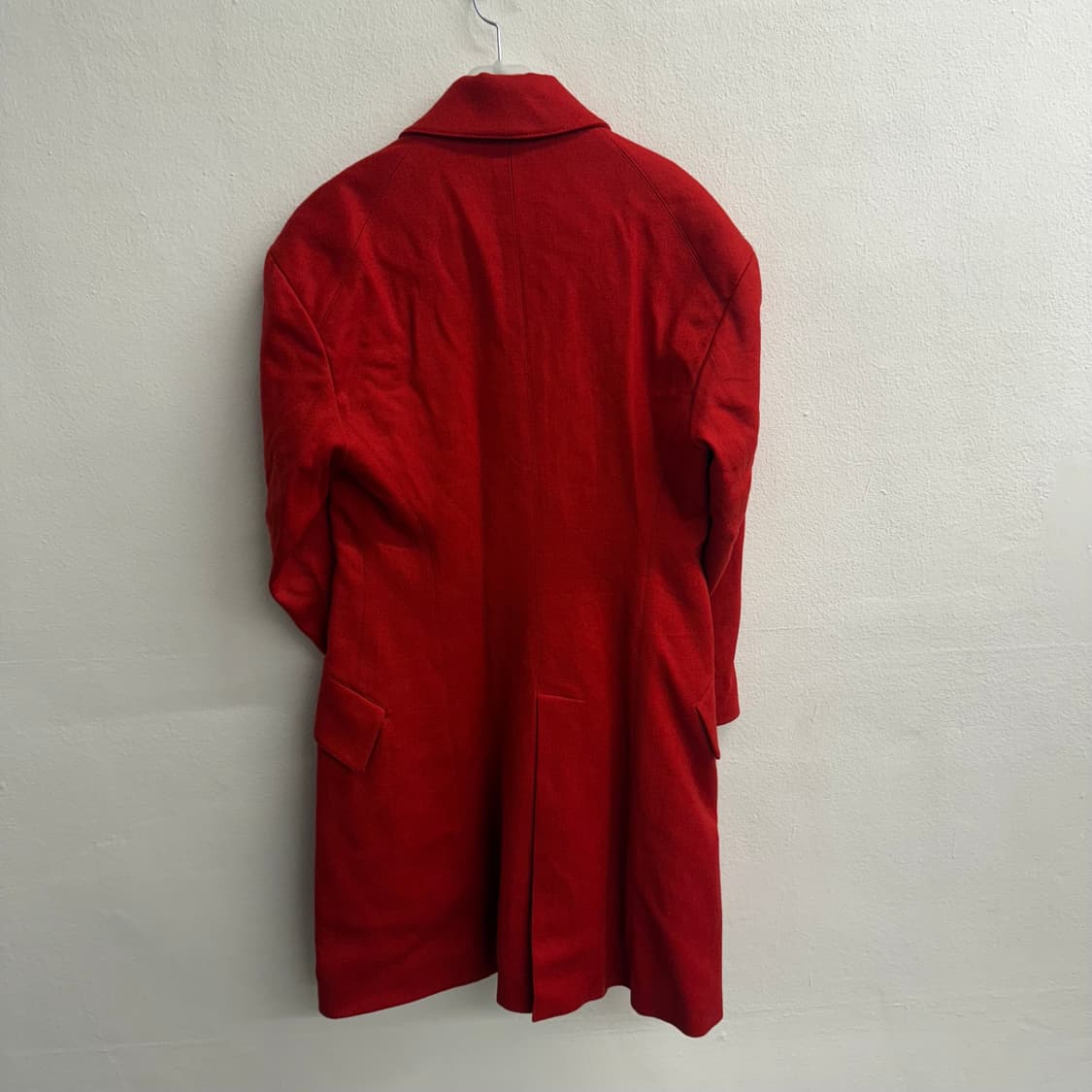 알라이아 레드 롱 코트 (38) 상품이미지4