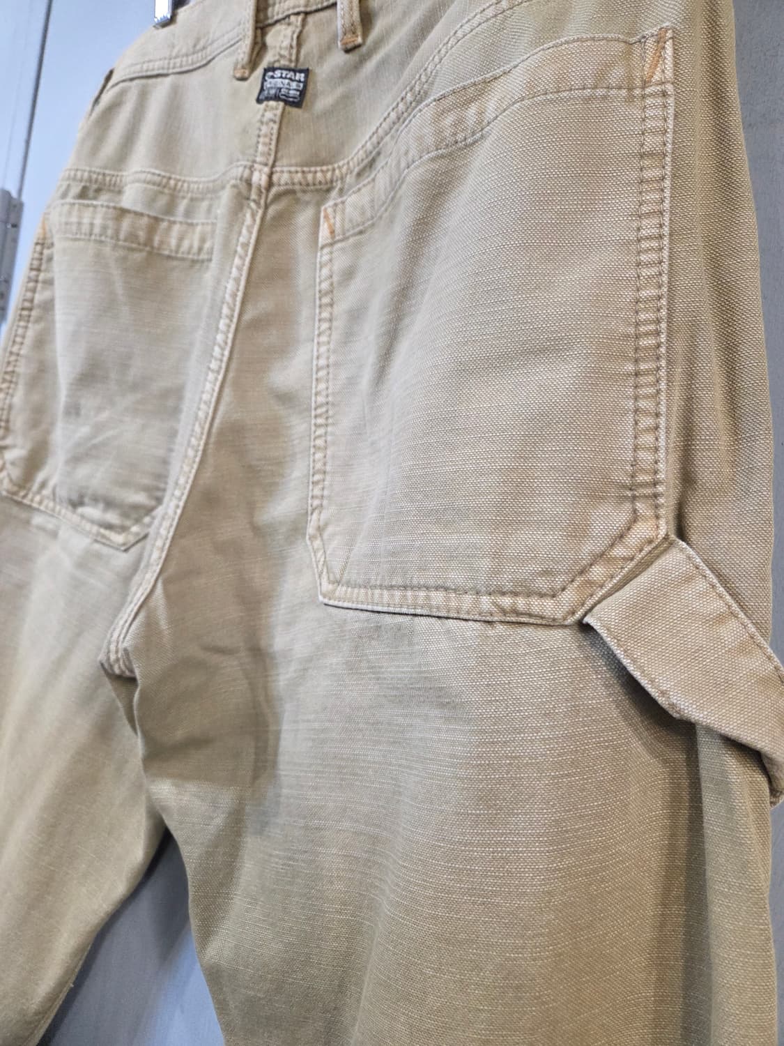 G-STAR베이지 워크웨어 스타일 면바지(w33/L30) 상품이미지6