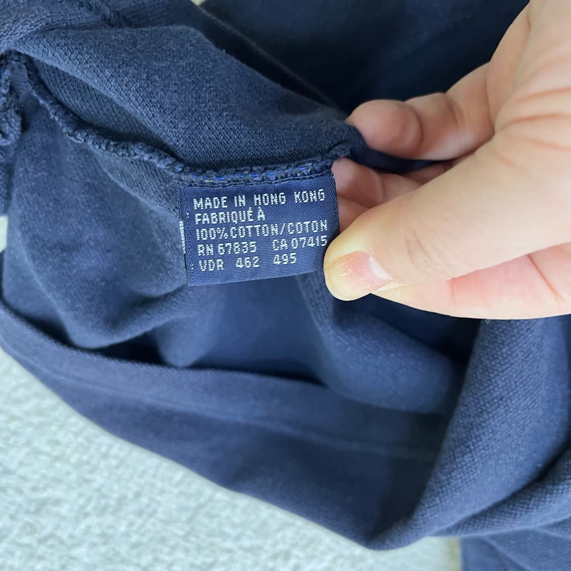 L 타미힐피거 반팔 카라 티셔츠 0409M 상품이미지3