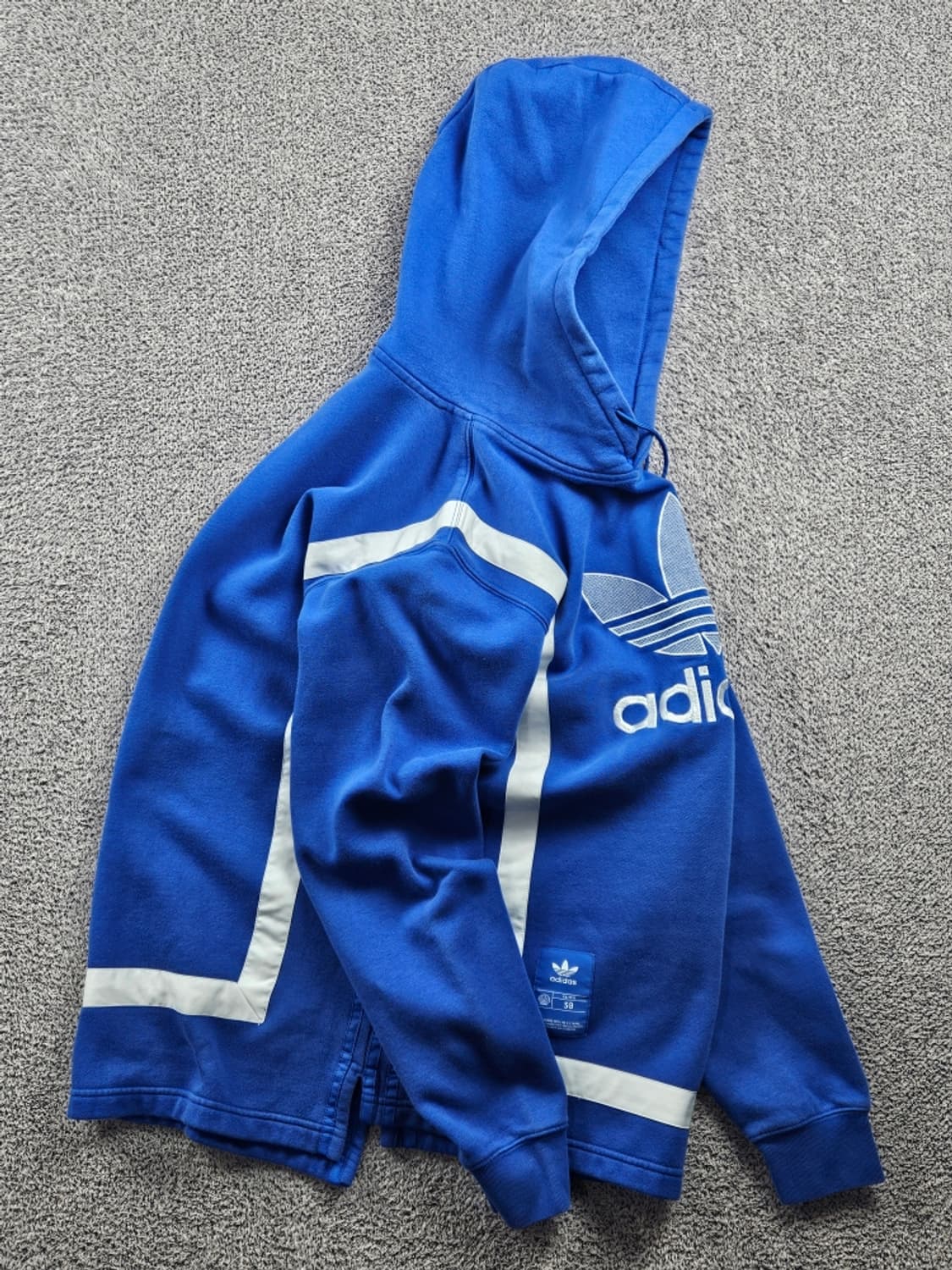 아디다스 오리지널스 웜업 스웻 후드 티셔츠 ( XL ) / 10946 상품이미지4