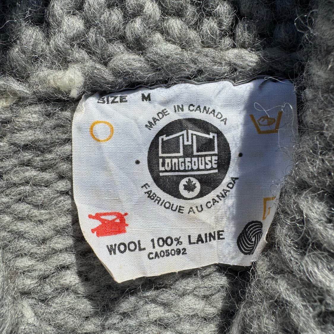 [M~L] Long House 산양 자수 코위찬 상품이미지7