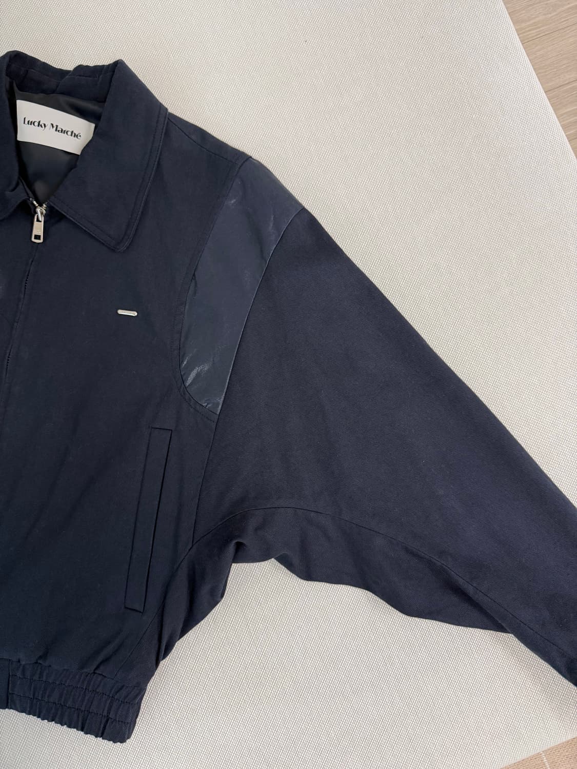 Lucky Marche 네이비 블루종(free) 상품이미지3