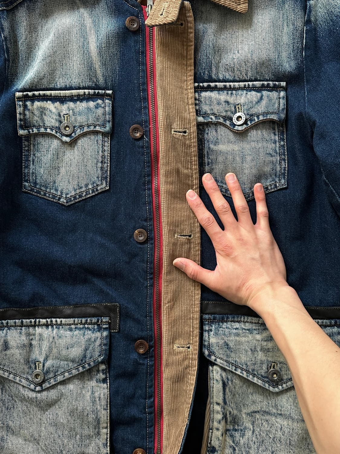 Gengy Homme 무통암즈 데님 필드 자켓 상품이미지9