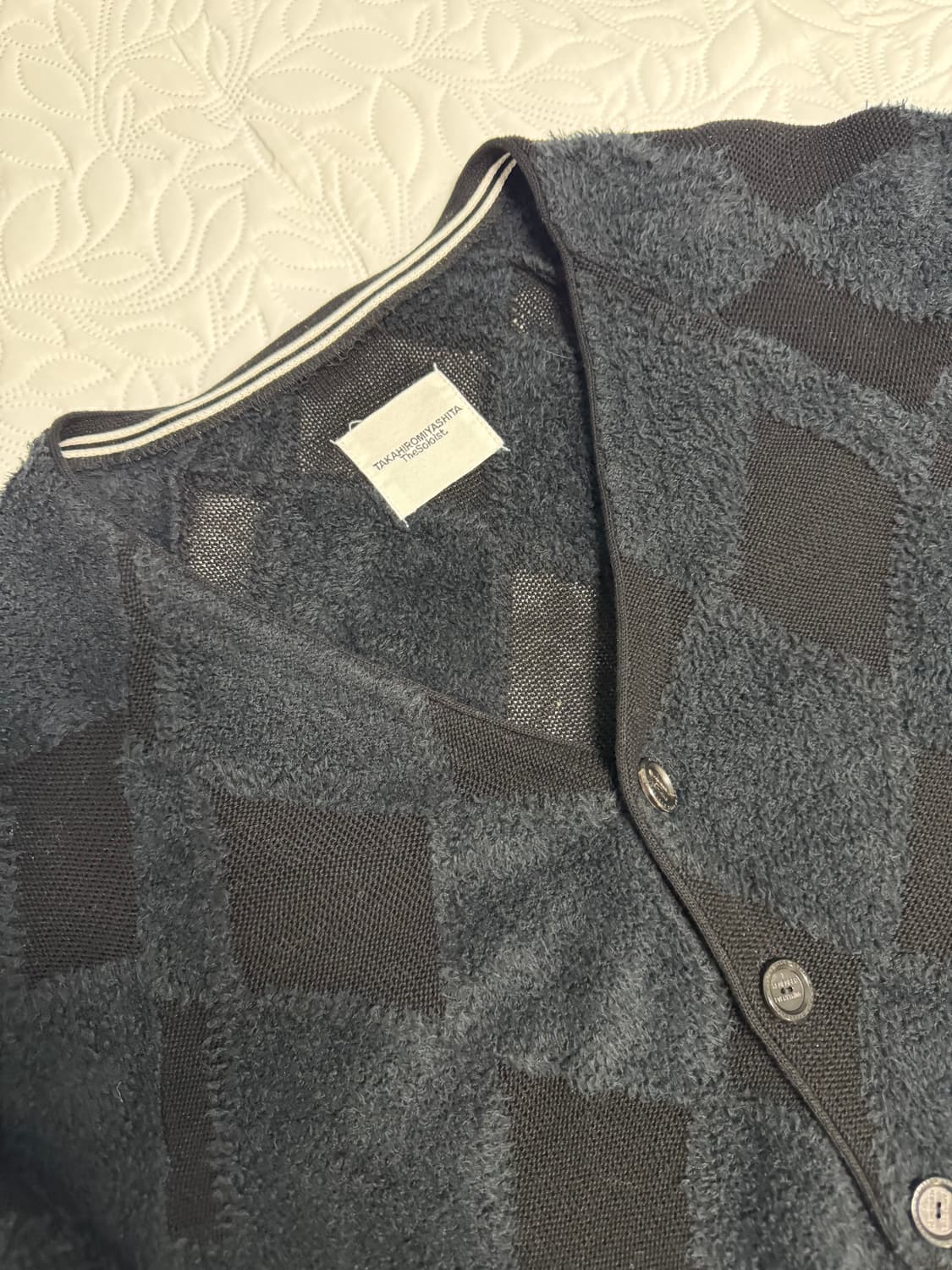 Thesoloist  / 20aw 아가일 가디건 / 48 상품이미지2