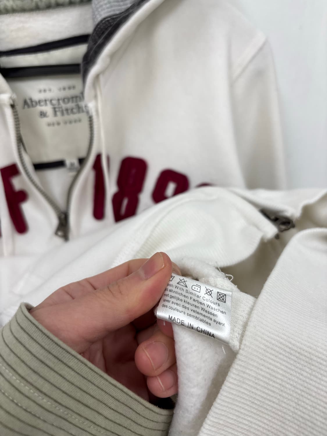 아베크롬비 우먼 후드집업 상품이미지6