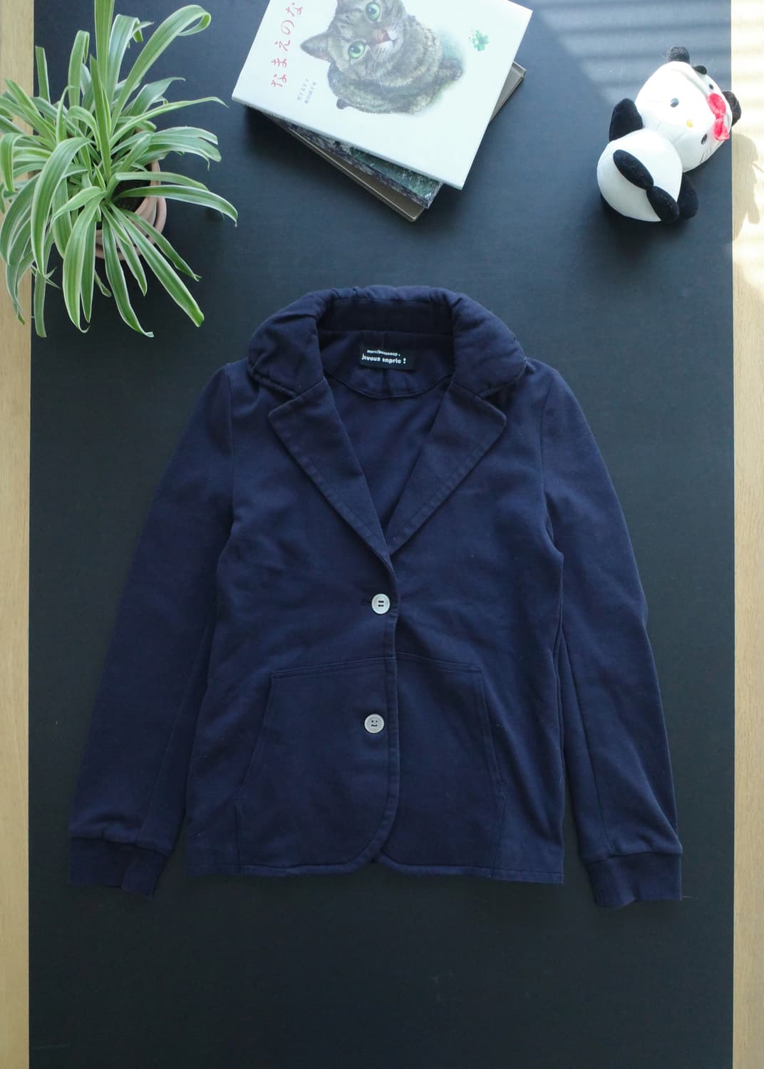 메르시보꾸 코튼 블레이저 상품이미지1