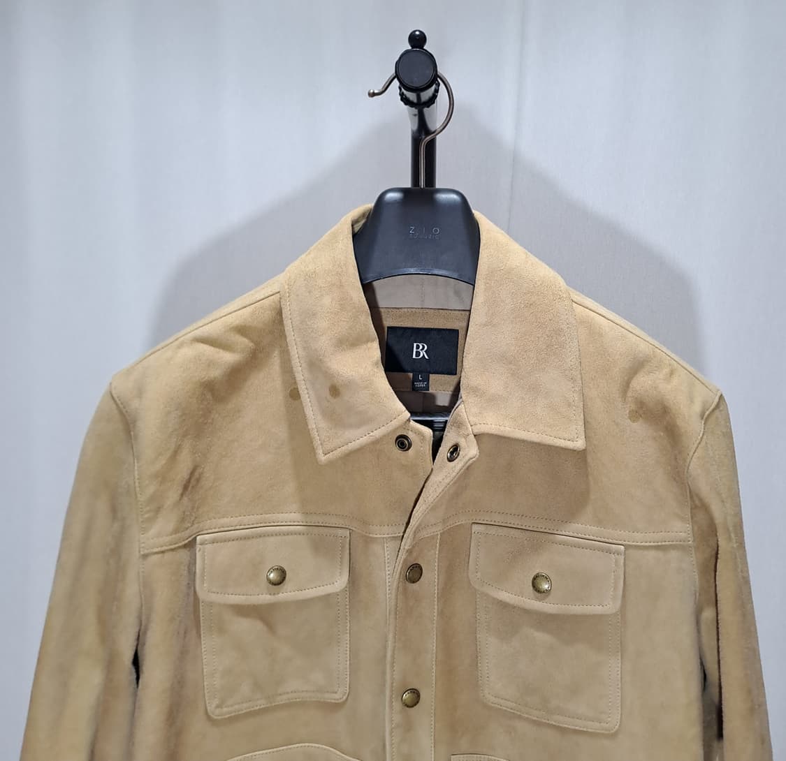 (택포) 바나나리퍼블릭 24ss 스웨이드 트러커 자켓 110 상품이미지3