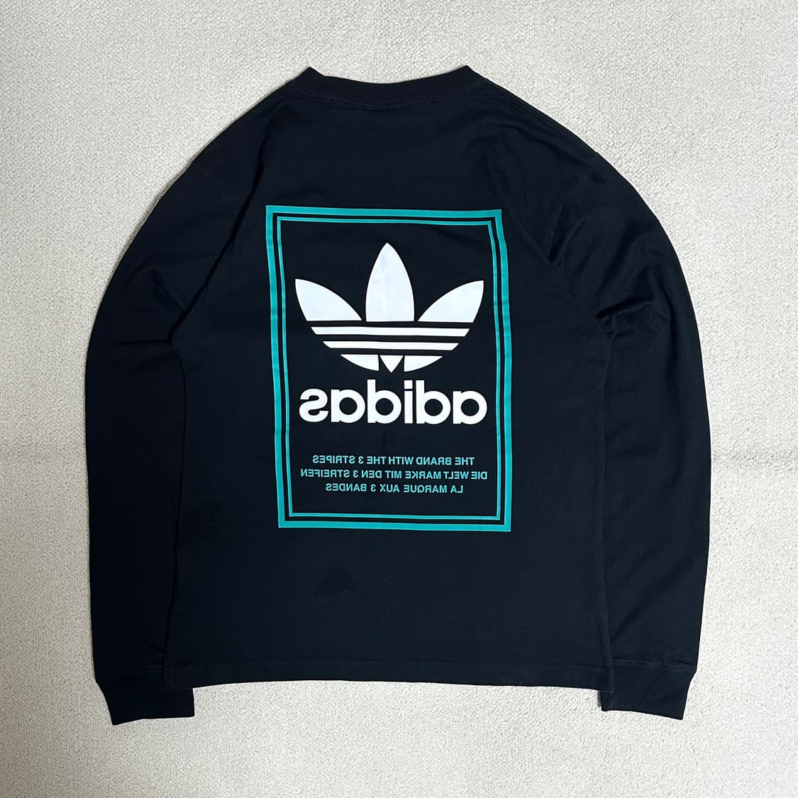 아디다스 텅 라벨 롱슬리브 상품이미지3