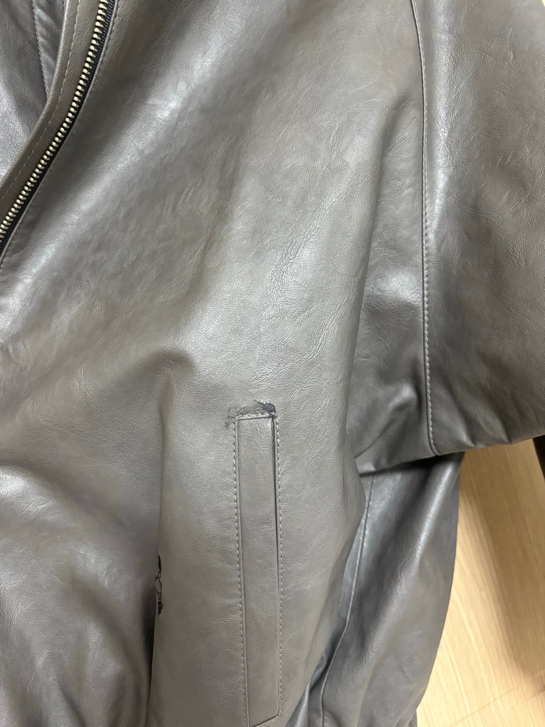 604service LEATHER JACKET 상품이미지6