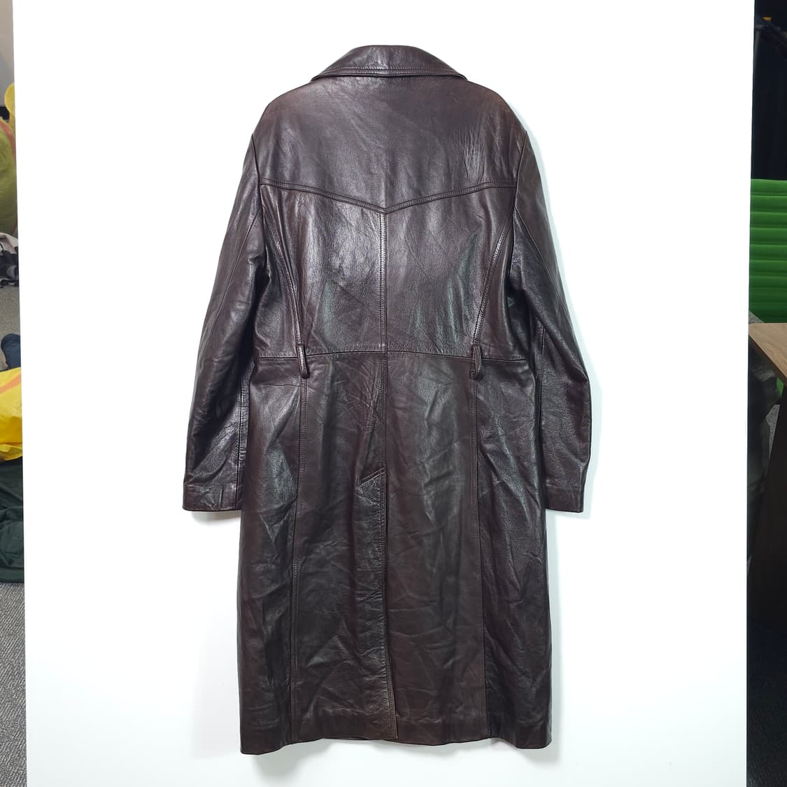 DECO 빈티지 양가죽 더블 코트 상품이미지4