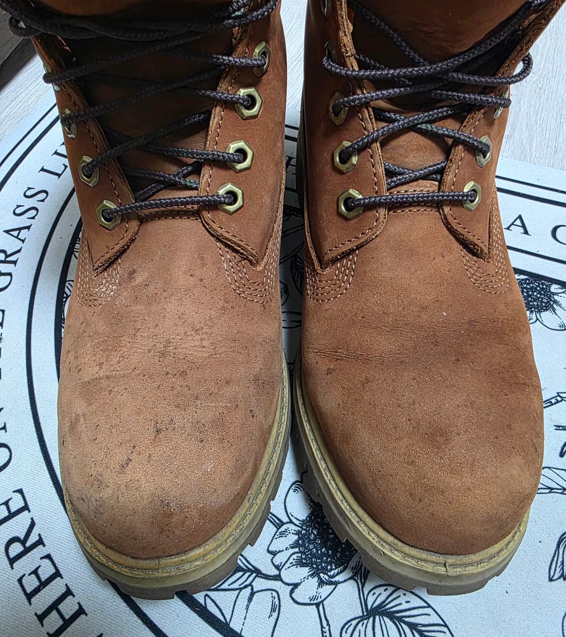 (255~260)팀버랜드 6인치 누벅 브라운 부츠 상품이미지9