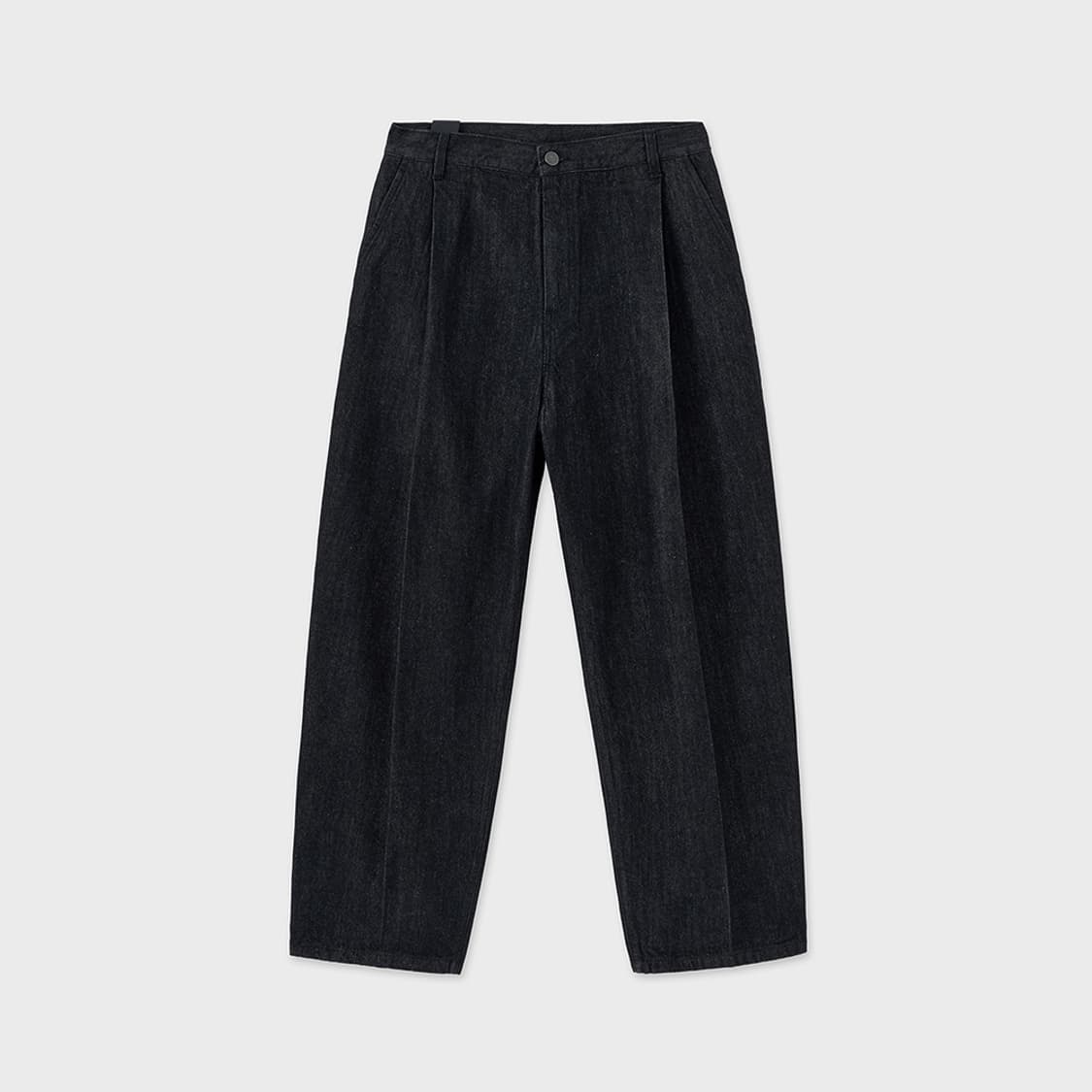 노이어 와이드 블랙진 48 상품이미지1