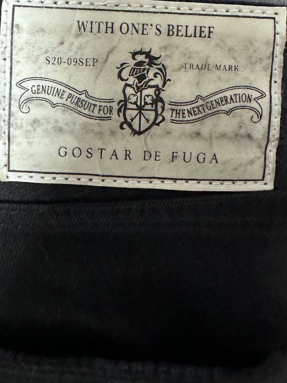 gostar de fuga destroy zip pant 46 상품이미지3