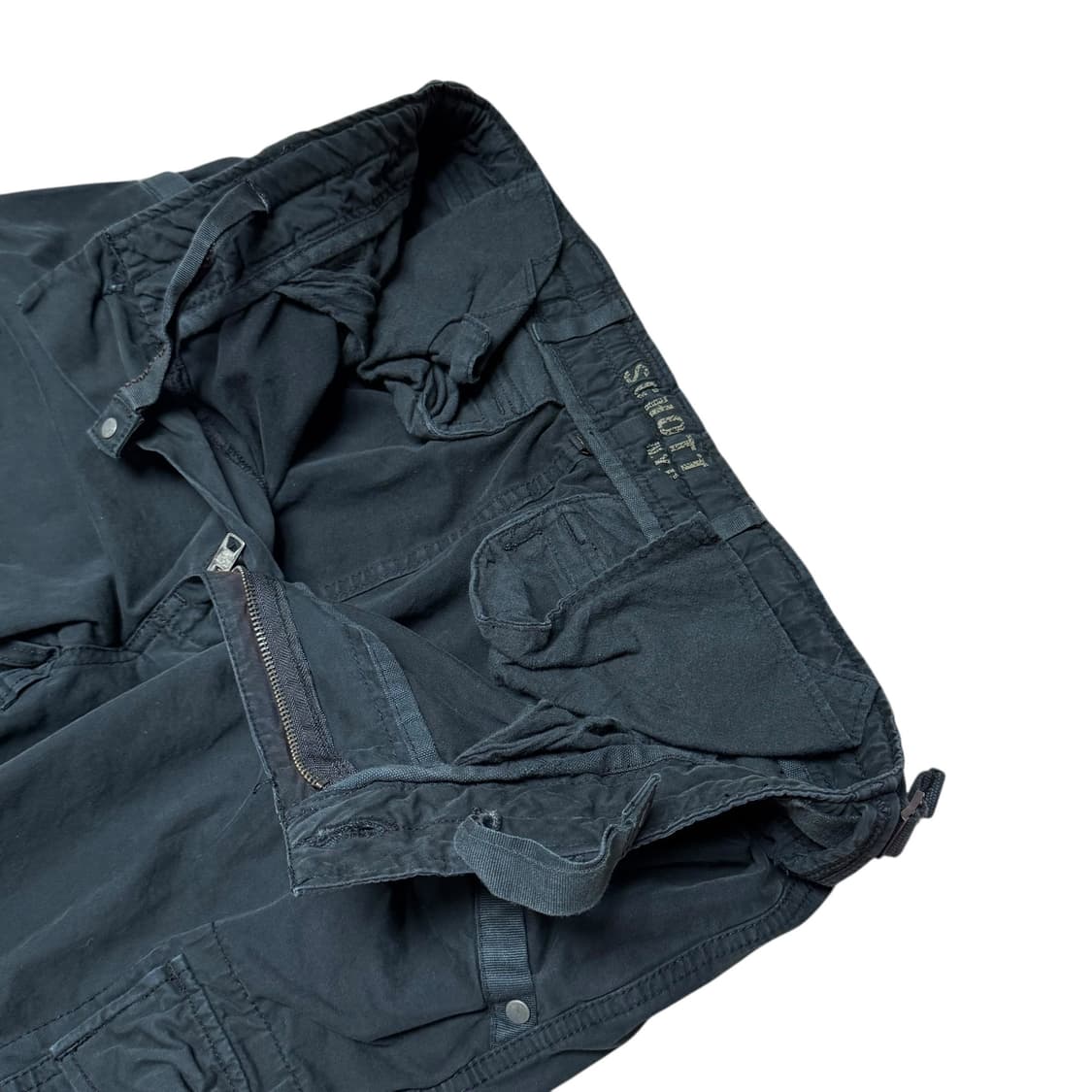 쇼트 카고 블랙 팬츠 34사이즈 상품이미지3